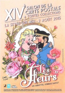 14e salon de la Carte Postale - 2 août 2015 - La Seyne-sur-Mer (83)